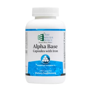 Alpha Base Capsules With Iron
