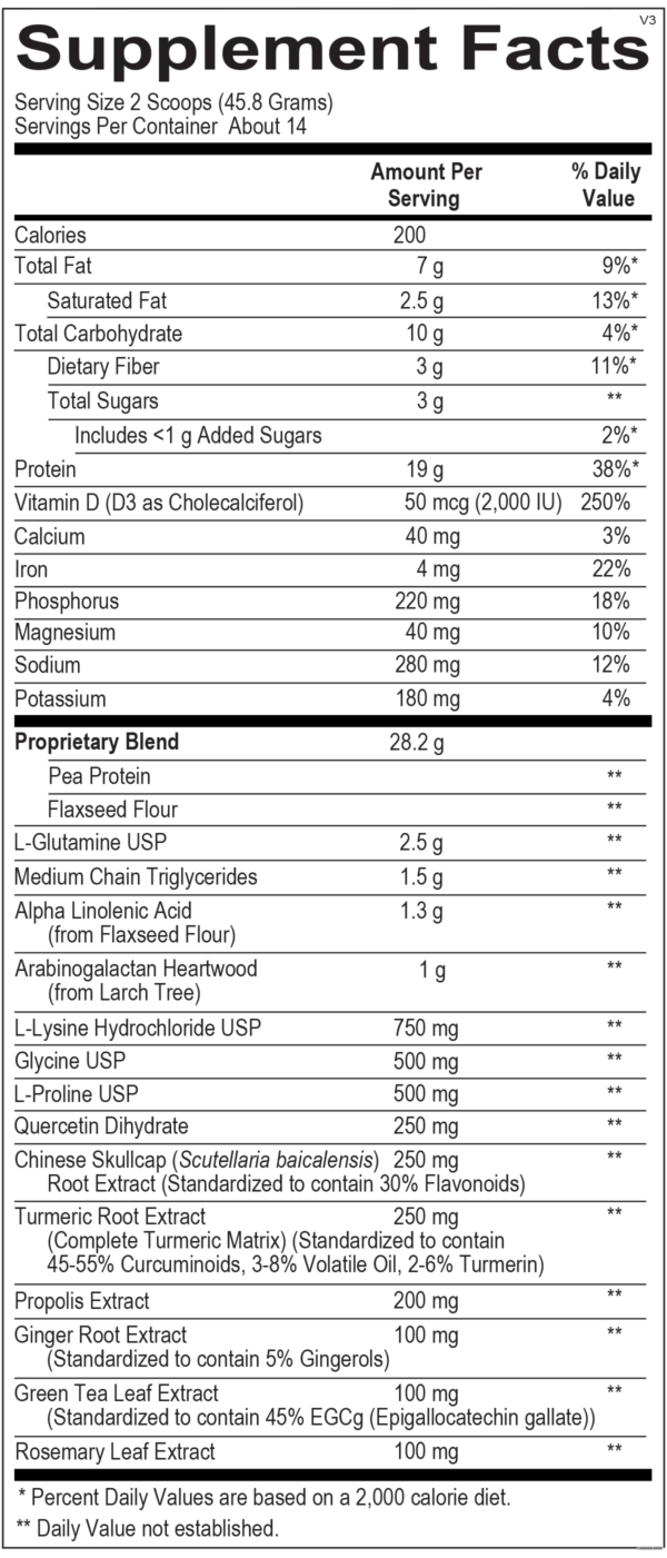 InflammaCORE Vanilla Chai (Pea Protein) - Image 2