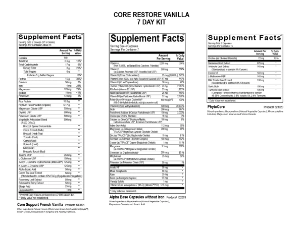 Core Restore Vanilla - Image 2