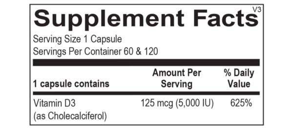 Vitamin D 5,000 IU - Image 2