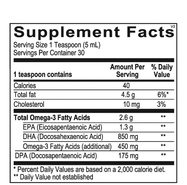 Orthomega Liquid Fish Oil Mango - Image 2